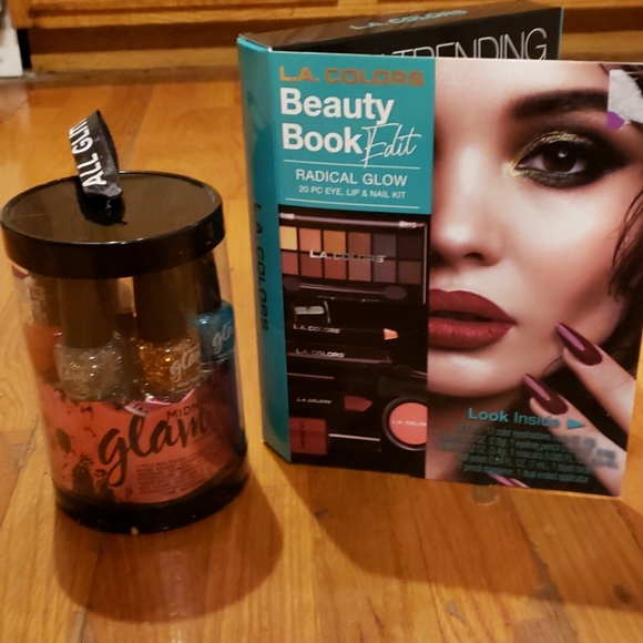 La colors makeup LA Colors Makeup | New Complete Glo Makeup Set W Instructions Gift